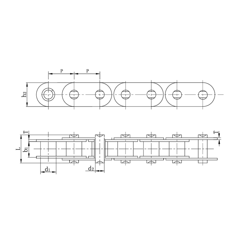 Darbe direnci özelleştirilebilir otomobil motoru zamanlama zincirleri