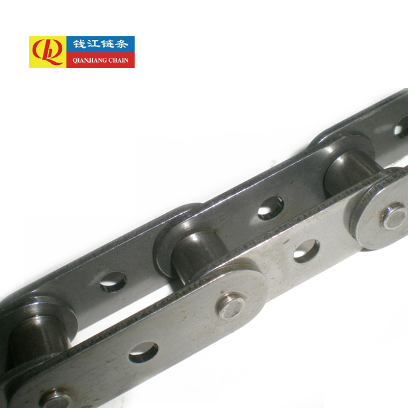 Merkezi delikli çift hatveli konveyör zincirleri