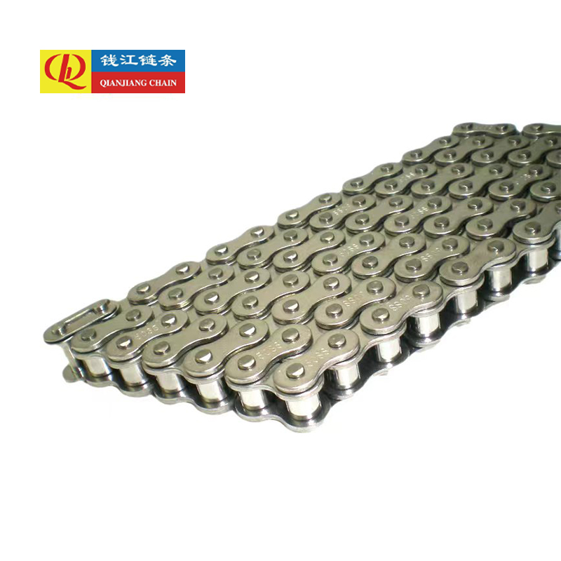 Paslanmaz çelik kısa adımlı hassas makaralı zincirler