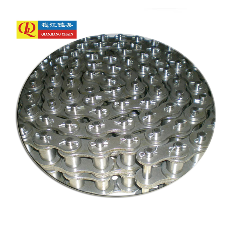 Cottered tip kısa hatveli hassas makaralı zincirler (A serisi)