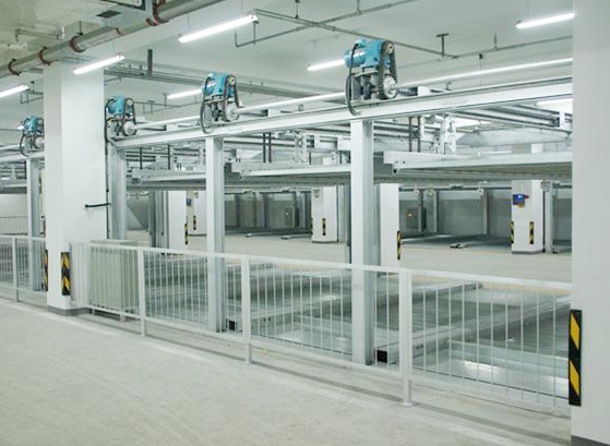 Akıllı üç boyutlu otopark ekipmanı zinciri